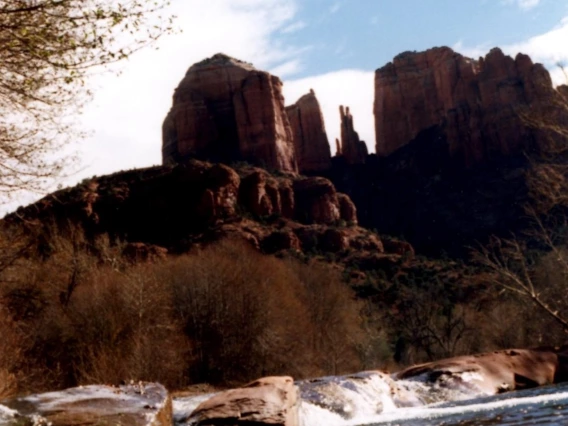 Mohamad Amin Saad - Water run - Sedona, AZ 2002