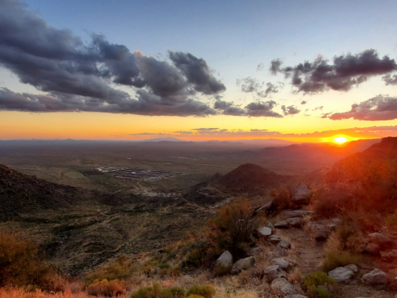 Bert Bell - West from Yarnell 2017