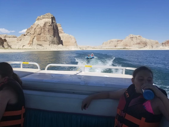 April Neill - Arizona Lake Powell summer fun 2018 lake powell