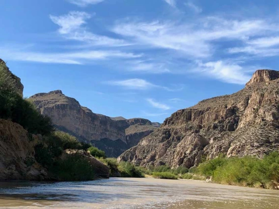 Image of river canyon