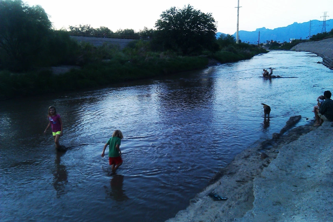 Kathleen Williamson - santa cruz monsoon river