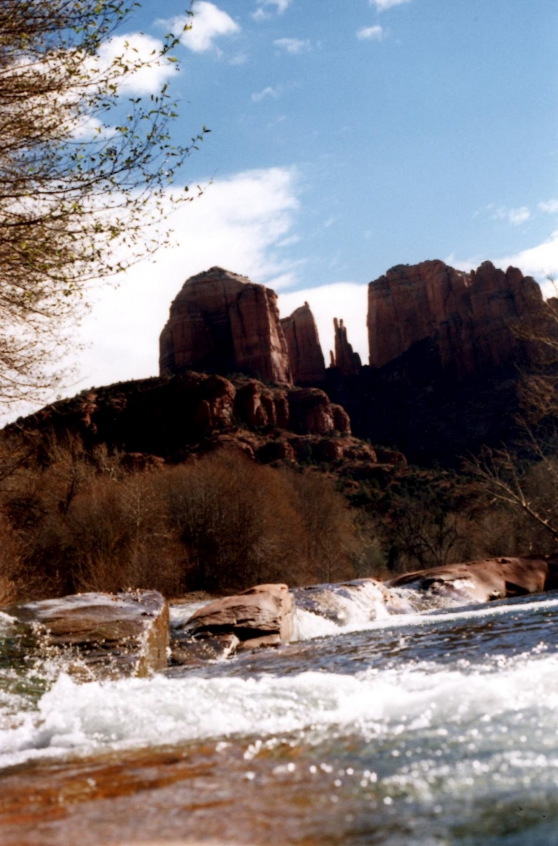 Mohamad Amin Saad - Water run - Sedona, AZ 2002