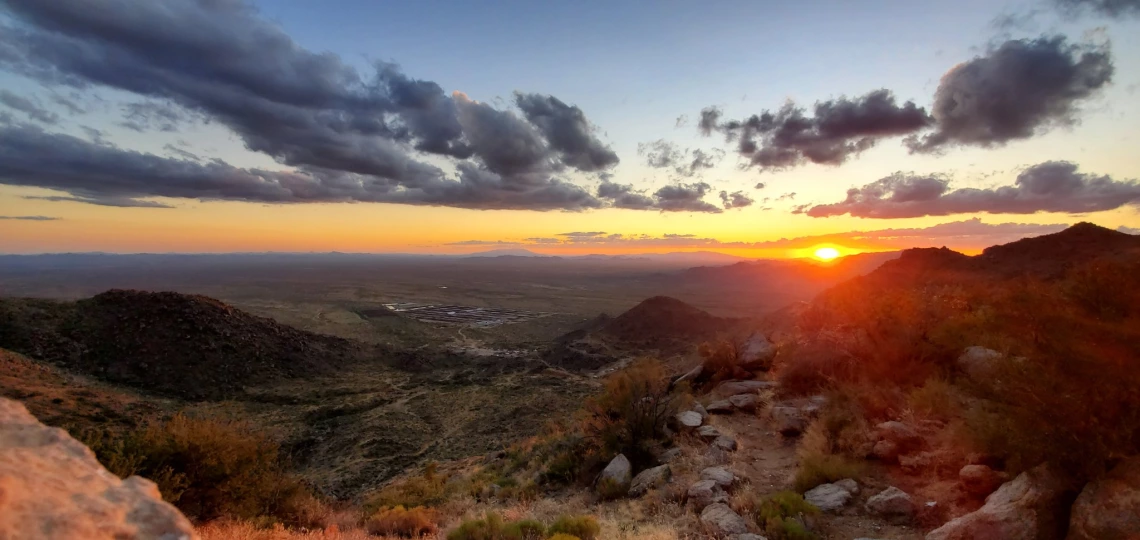 Bert Bell - West from Yarnell 2017