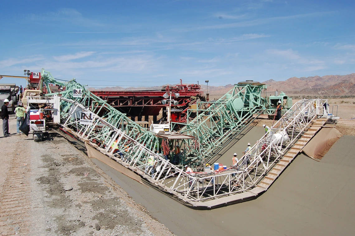 Mark Johnson - Coachella Canal Lining Project-Paving The Way 2006 Hot Mineral Spa CA