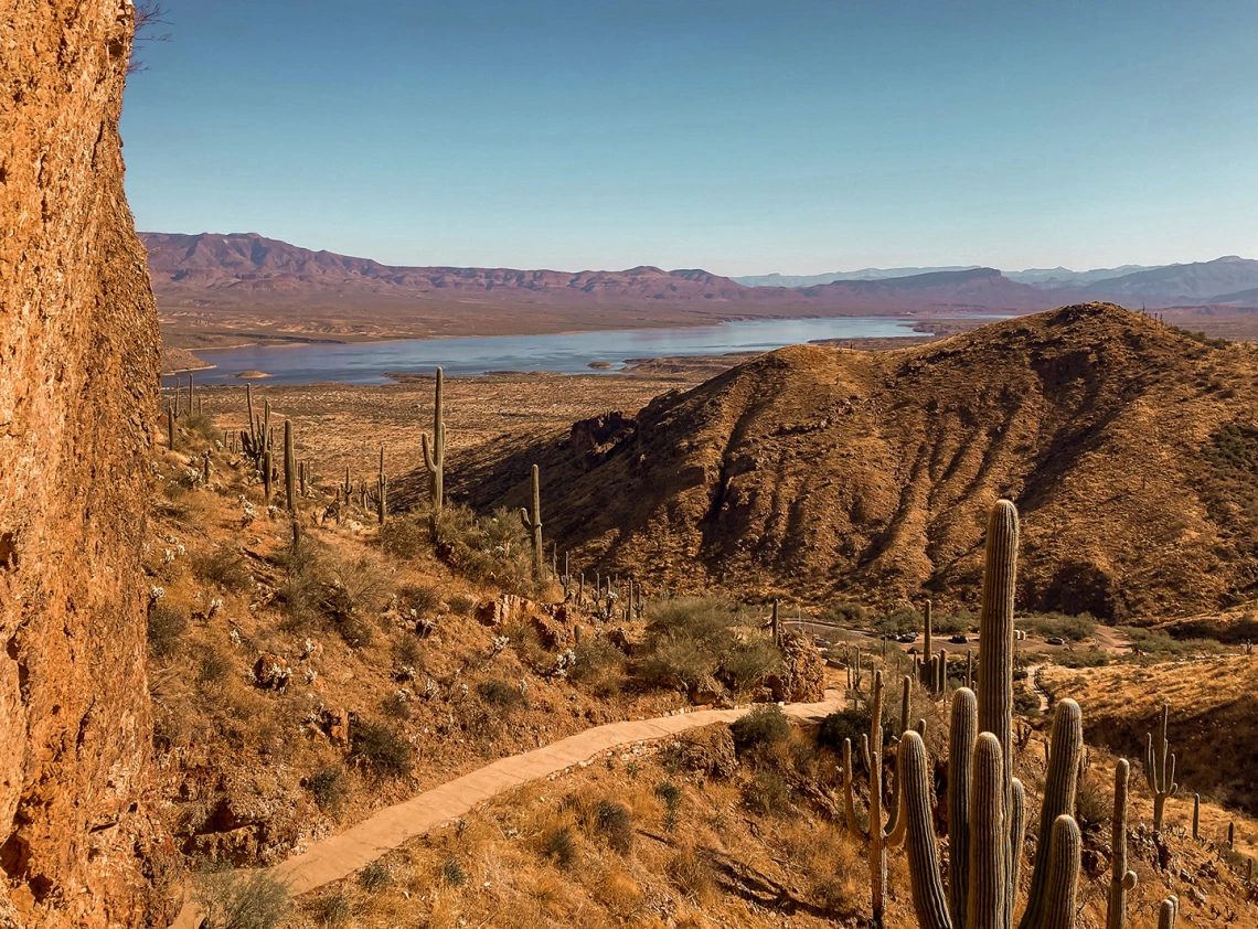 Andy Yates - Ancient Front Porch View 2020 Tonto National Monument