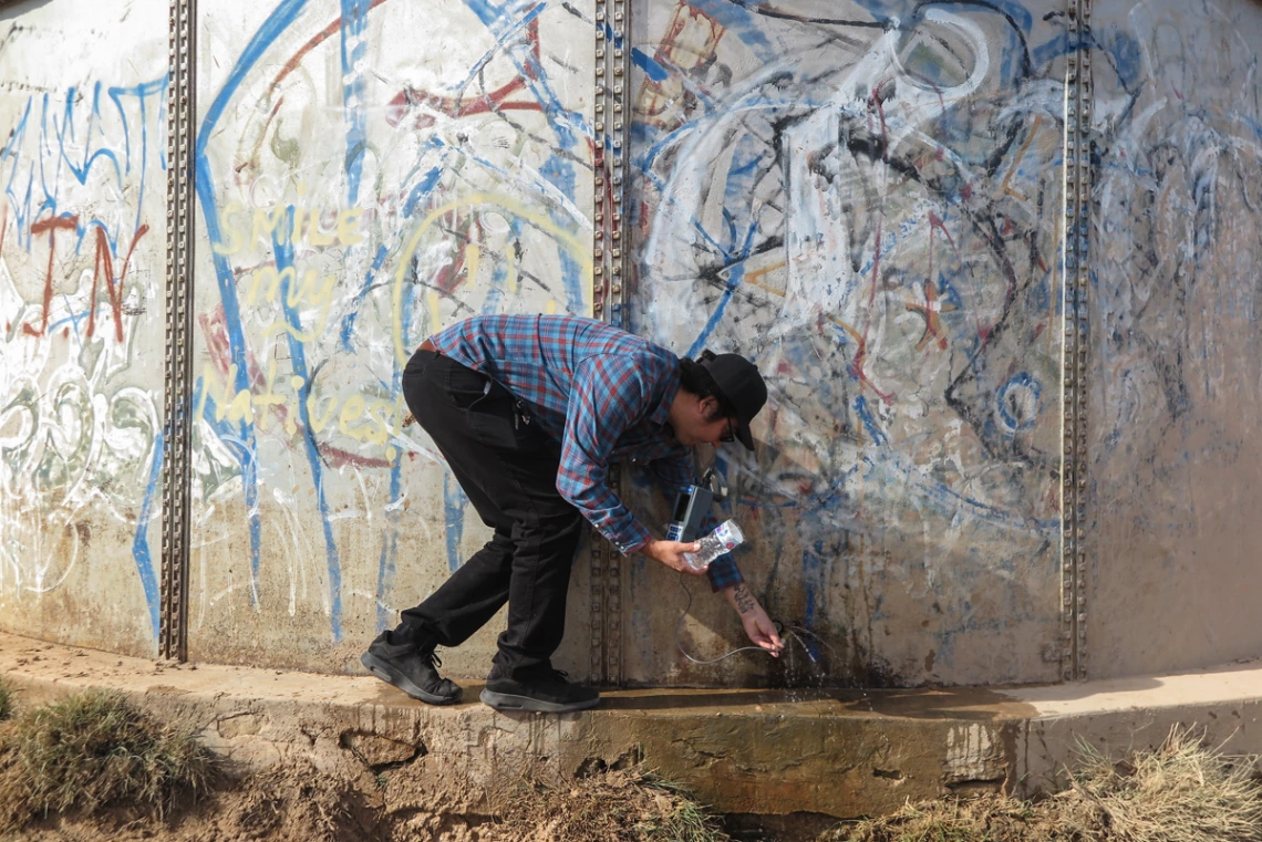 Torran Anderson - Chris Yazzie, Water Testing - Navajo Nation