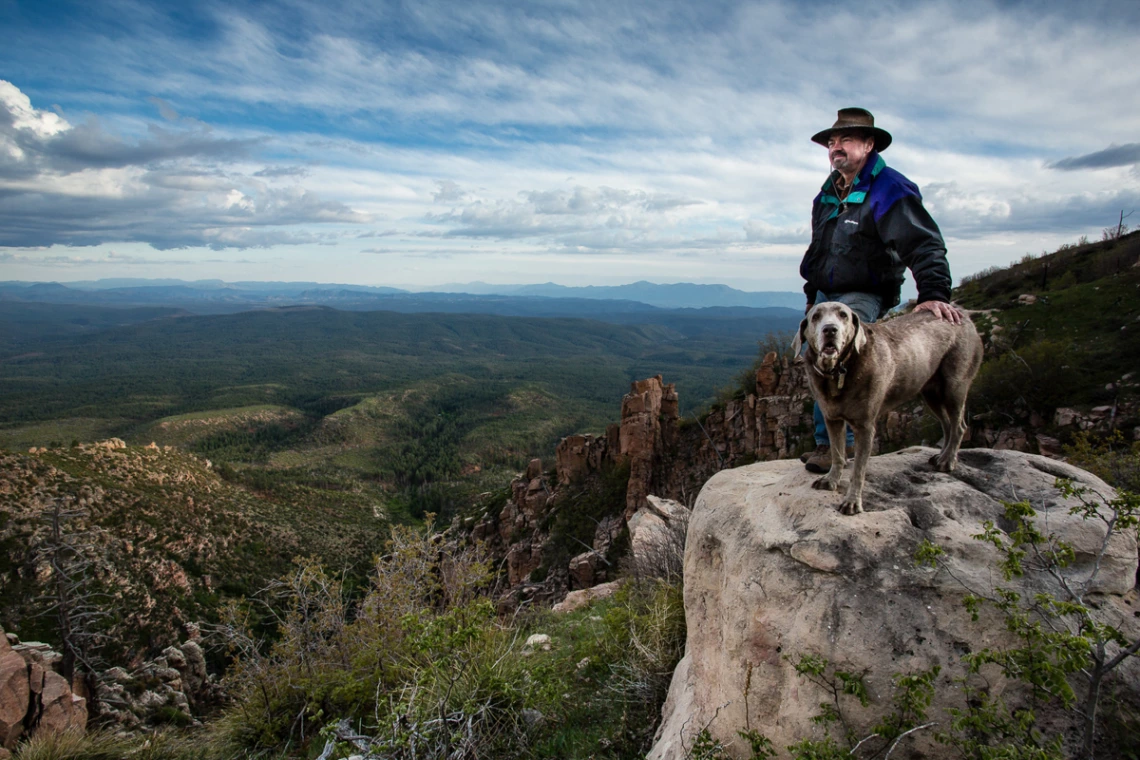 Kathy Ritter - Dogroks - Mogollon Rim 2016