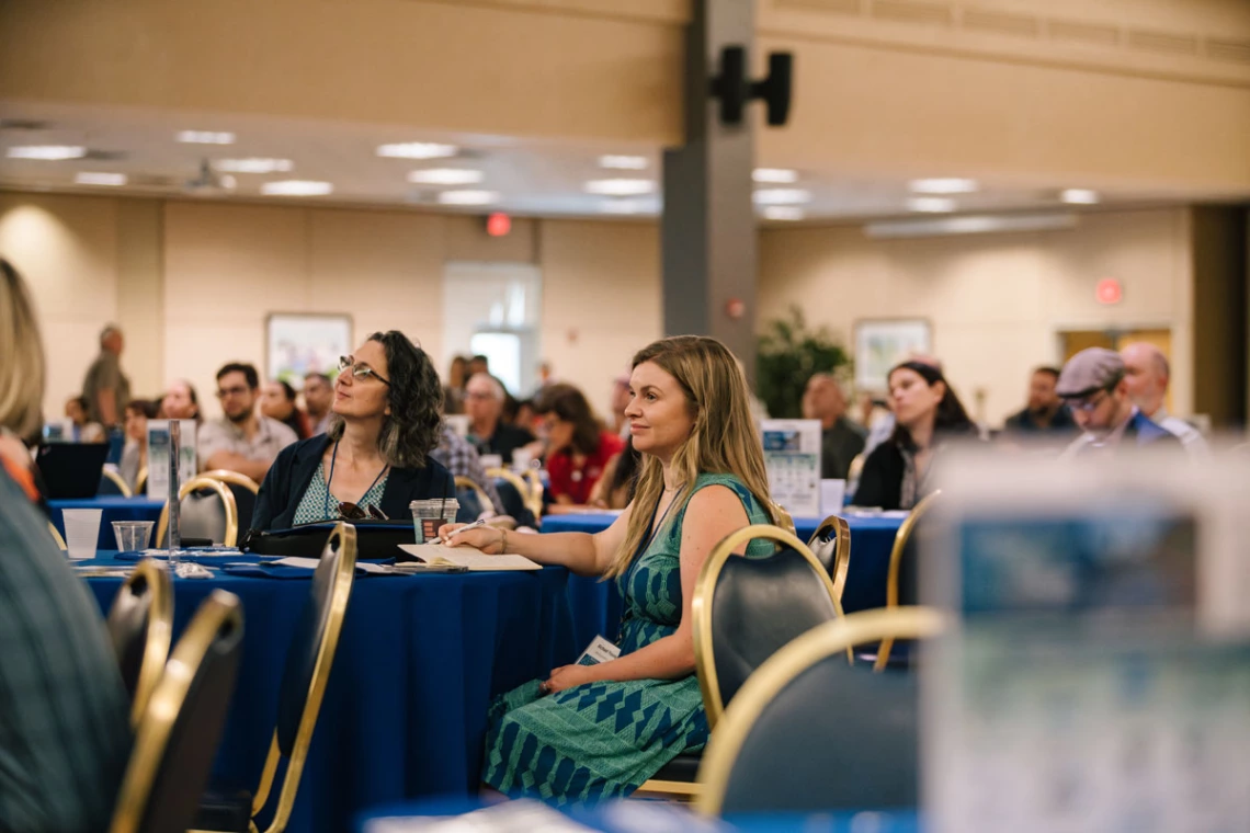 audience members at the WRRC 2023 Conference