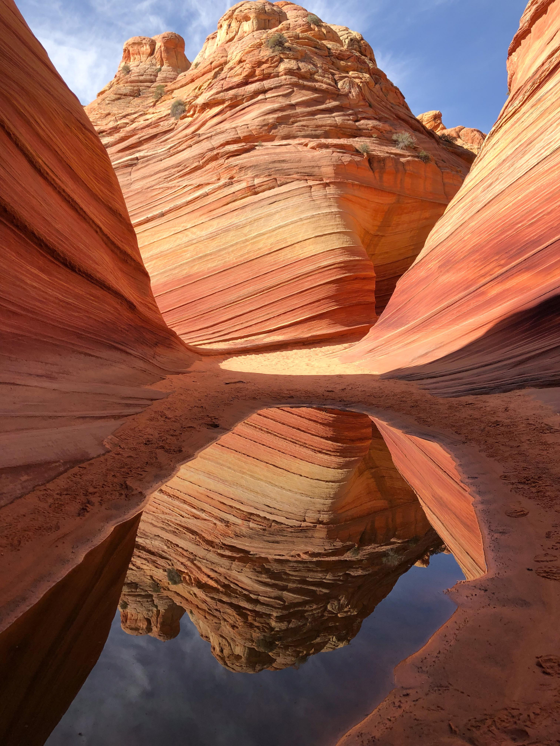 Wendy Islas - Reflections, Coyote Buttes North, UT/AZ border, 2018