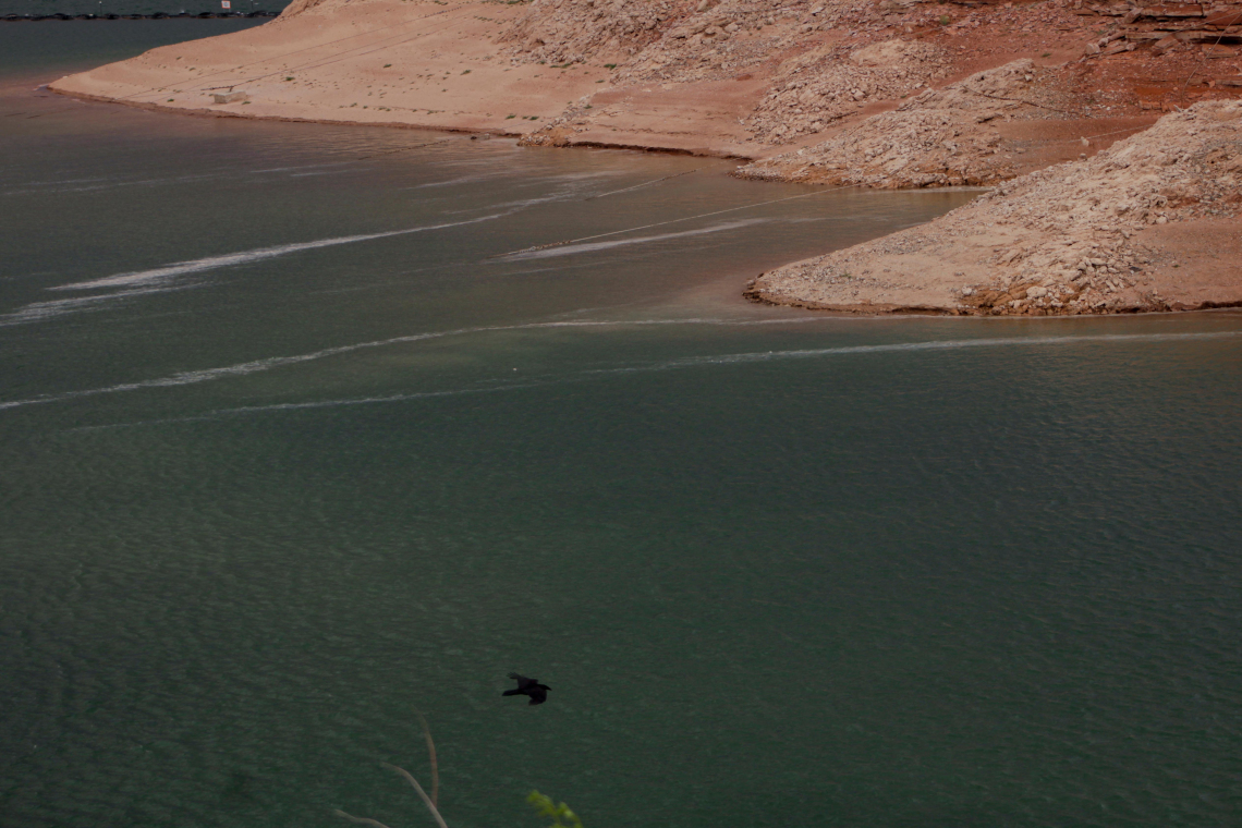 Brenda Sanchez - Flying Over Lake Powell, Page, AZ, 2019