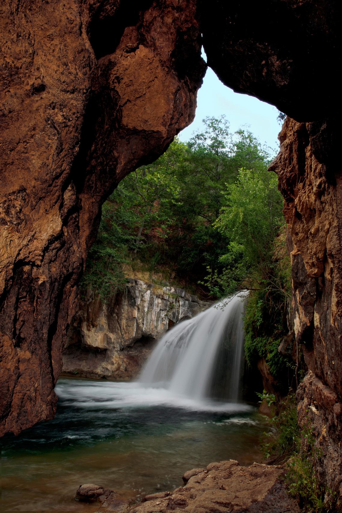 Dave Wilson - Cave and Cascade, Fossil Creek, AZ, 2023