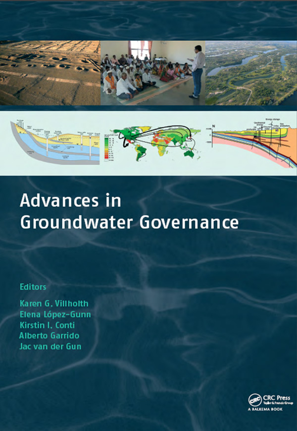 advances in groundwater governance book cover