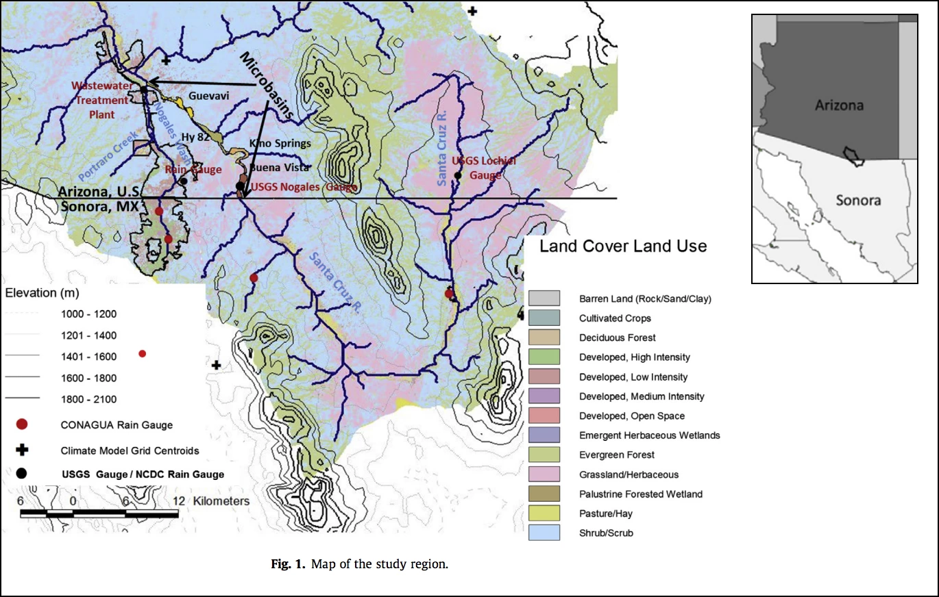 land cover land use map