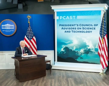 president biden discussing pcast