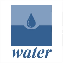 journal water logo featuring a water drop